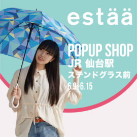 JR仙台エキナカにてPOPUP Shop開催！