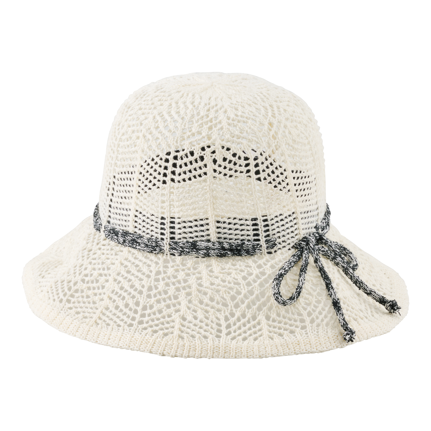 サーモ リボンクロッシェ オフホワイト