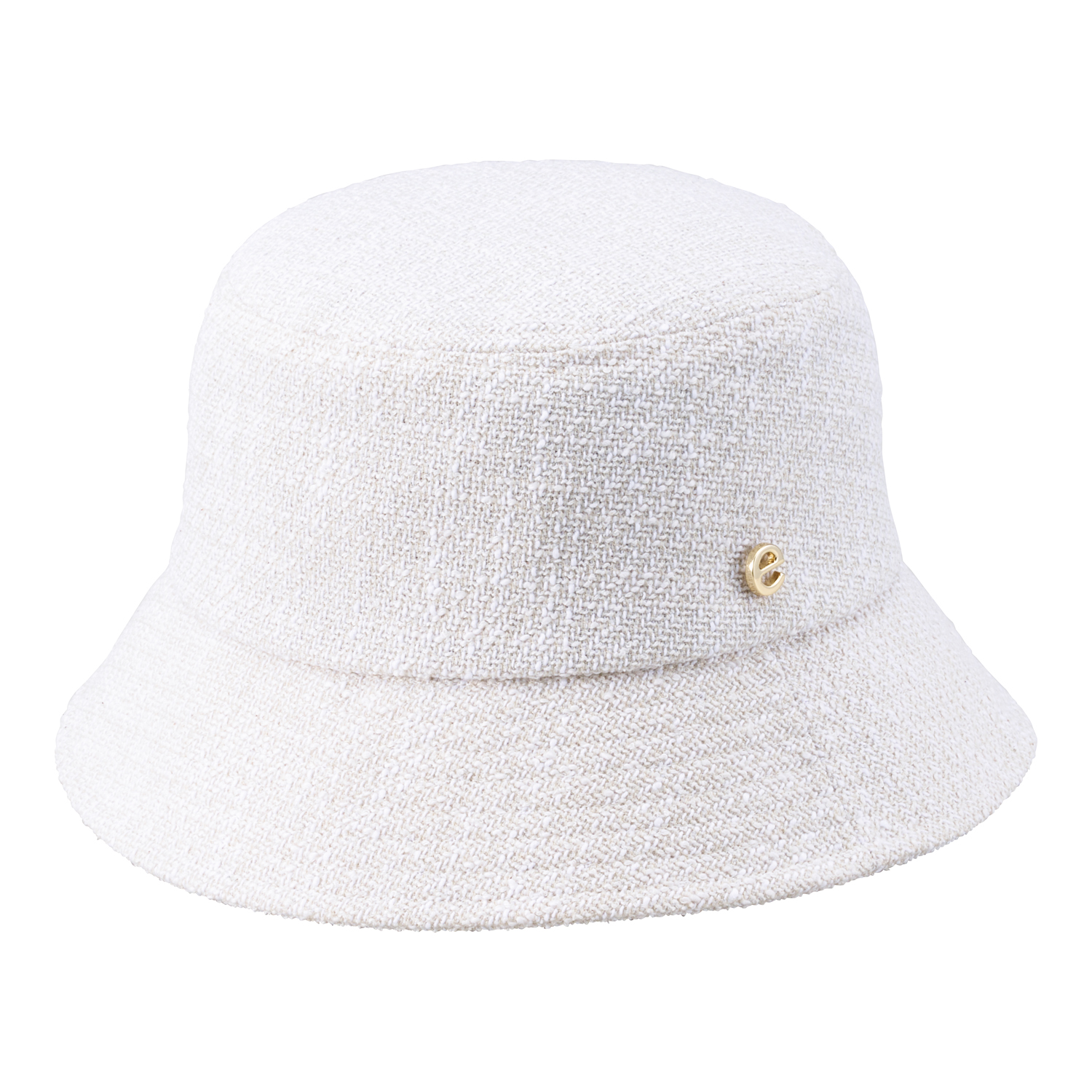 サマーツィード ハット オフホワイト