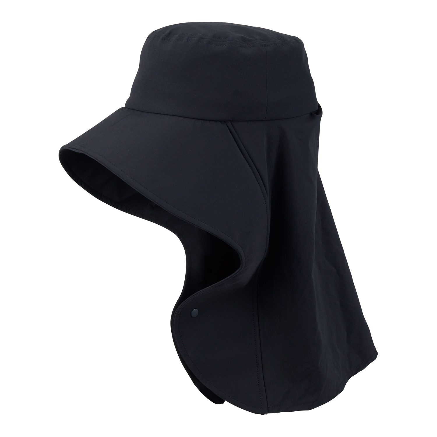 DANNETSU ワイドカバーハット ブラック