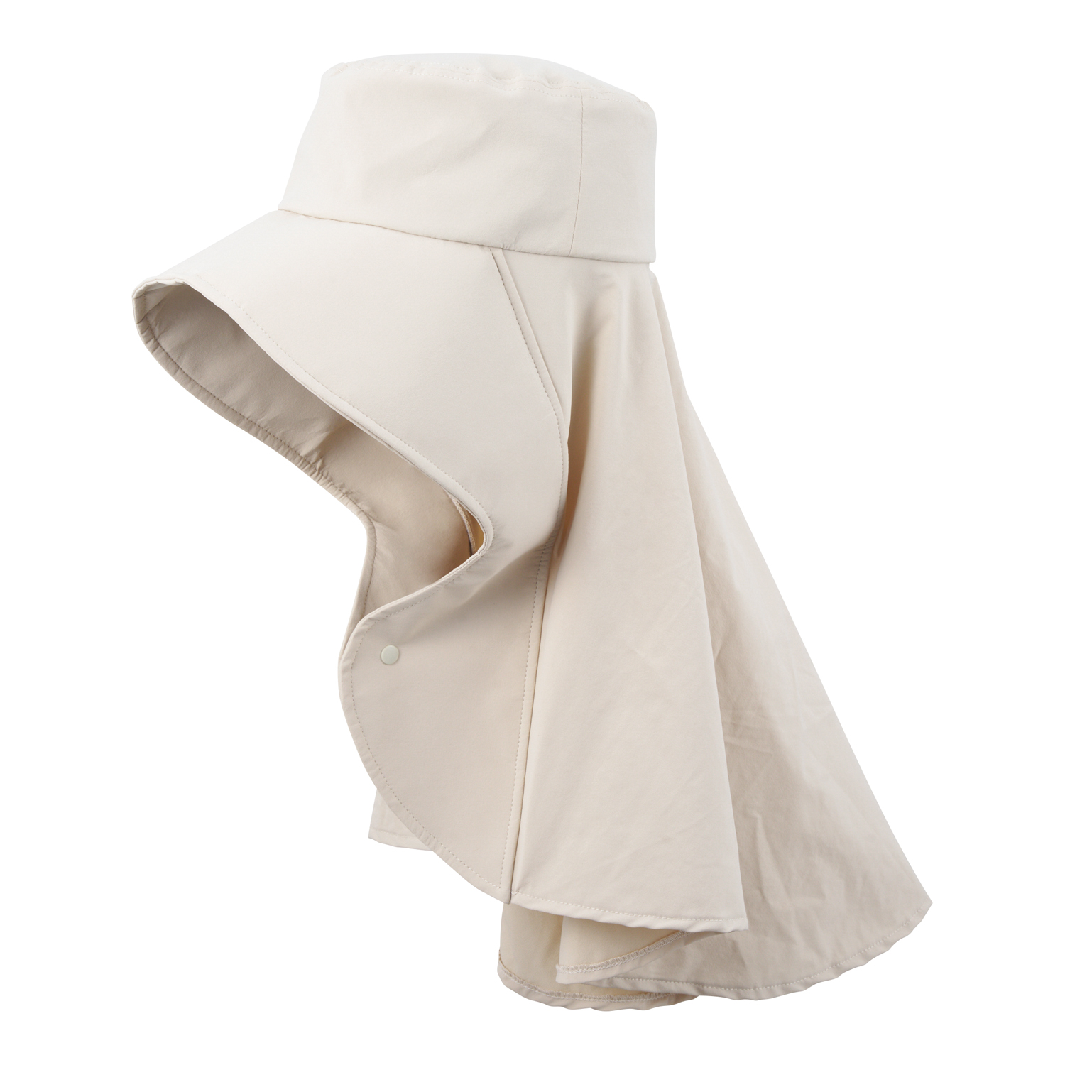 DANNETSU ワイドカバーハット ベージュ