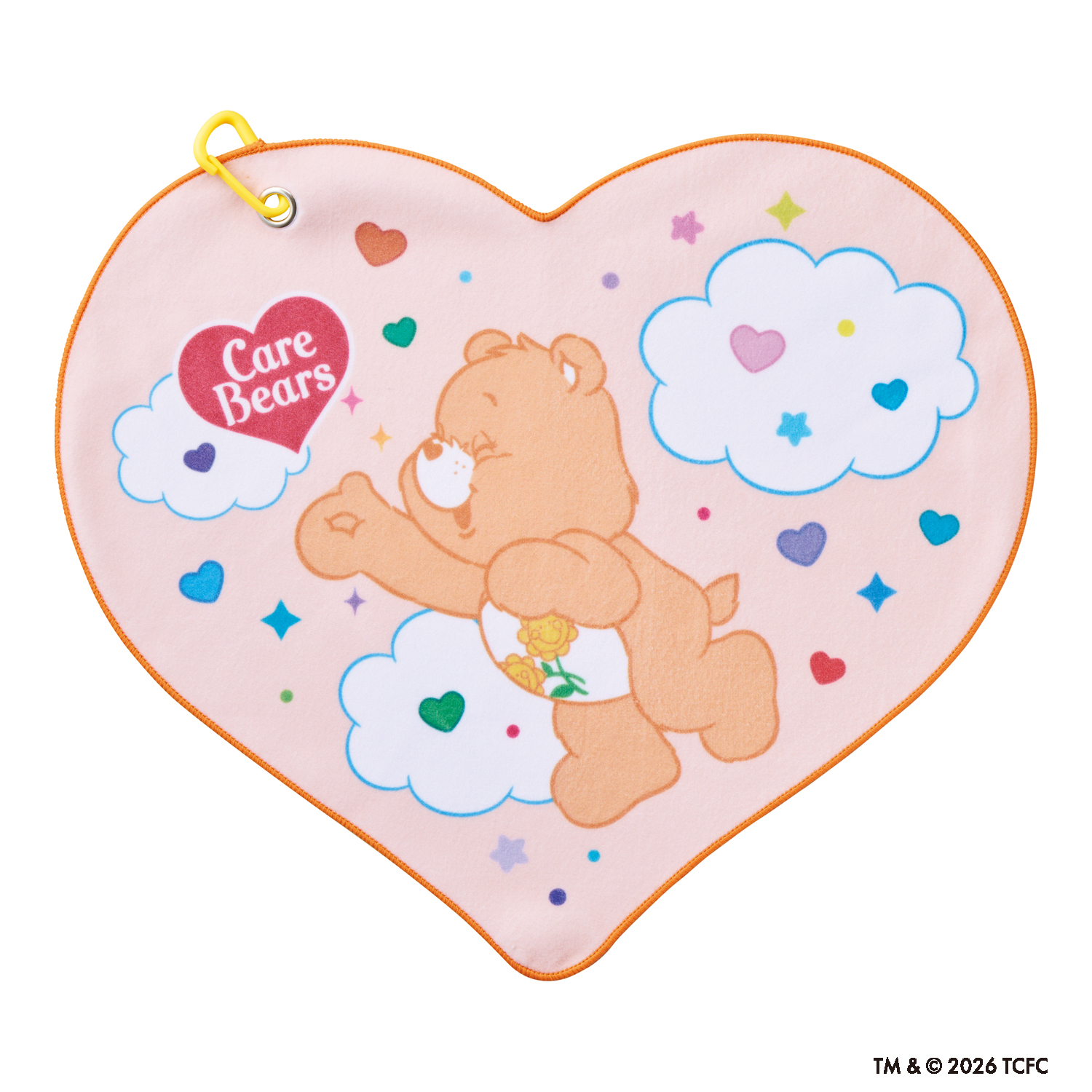 CBくっつきタオルハート Friend ライトイエロー